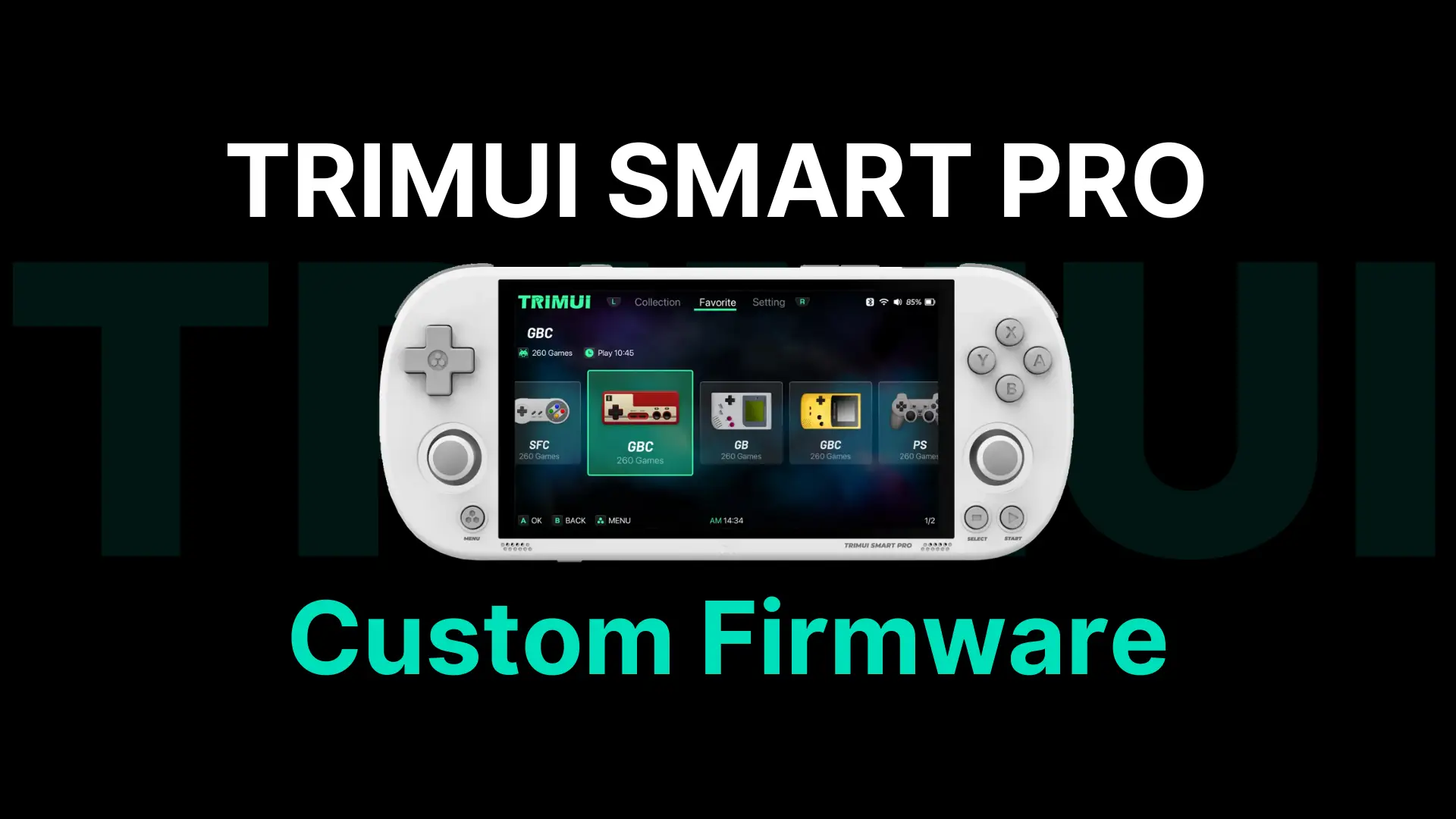 Trimui smart Pro Custom Firmware