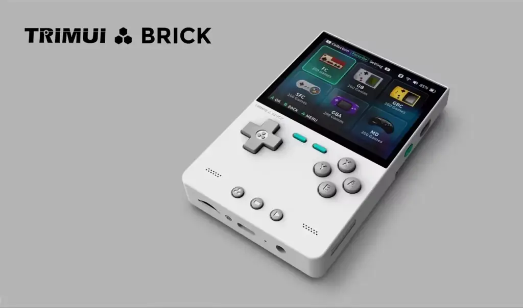 Trimui Brick Handheld White