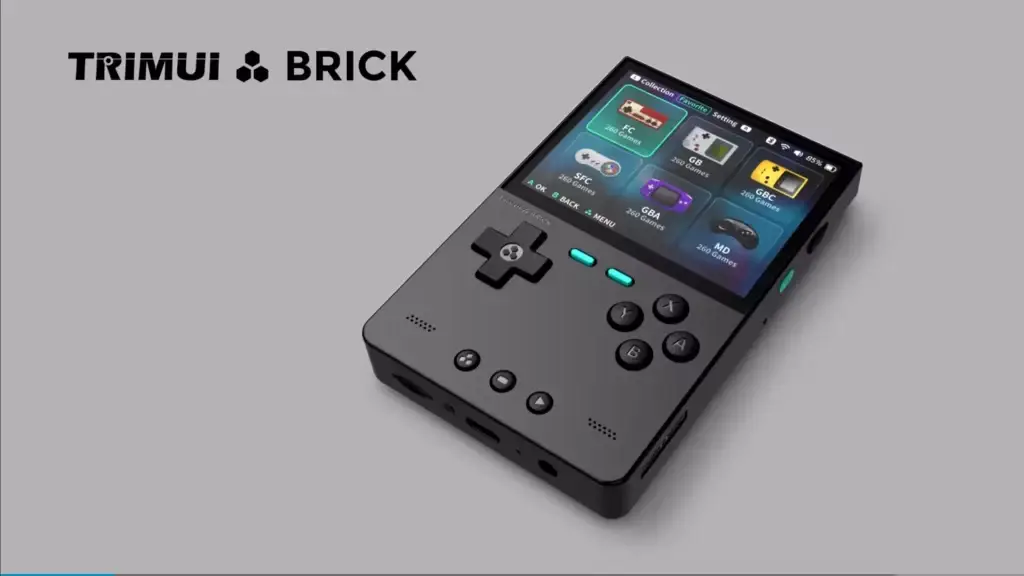 Trimui Brick Handheld Black